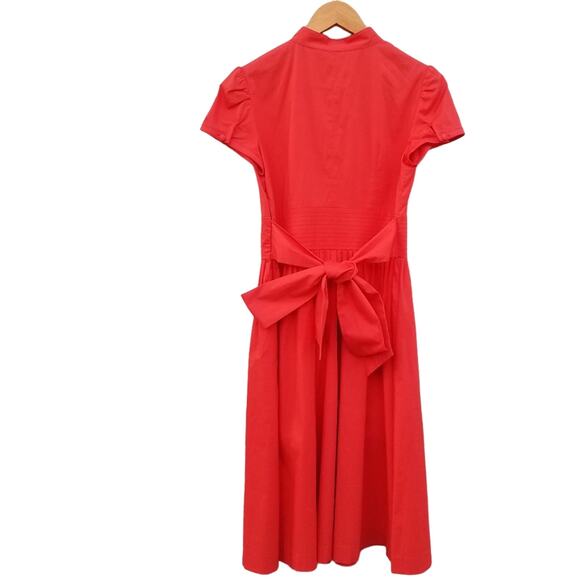 Eliza J | Short Sleeve Button Down Ruffle Dress 6 - Picture 3 of 8